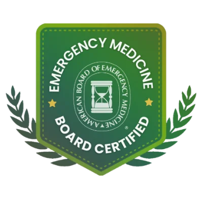 Emergency Medicine Board Certified