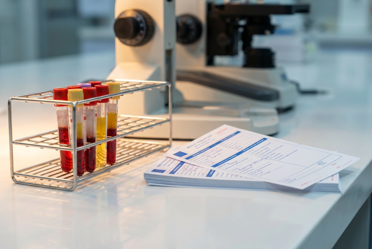 Advanced TBI diagnostic lab testing and blood work analysis